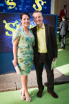 Frank Skinner and Tracey Macleod